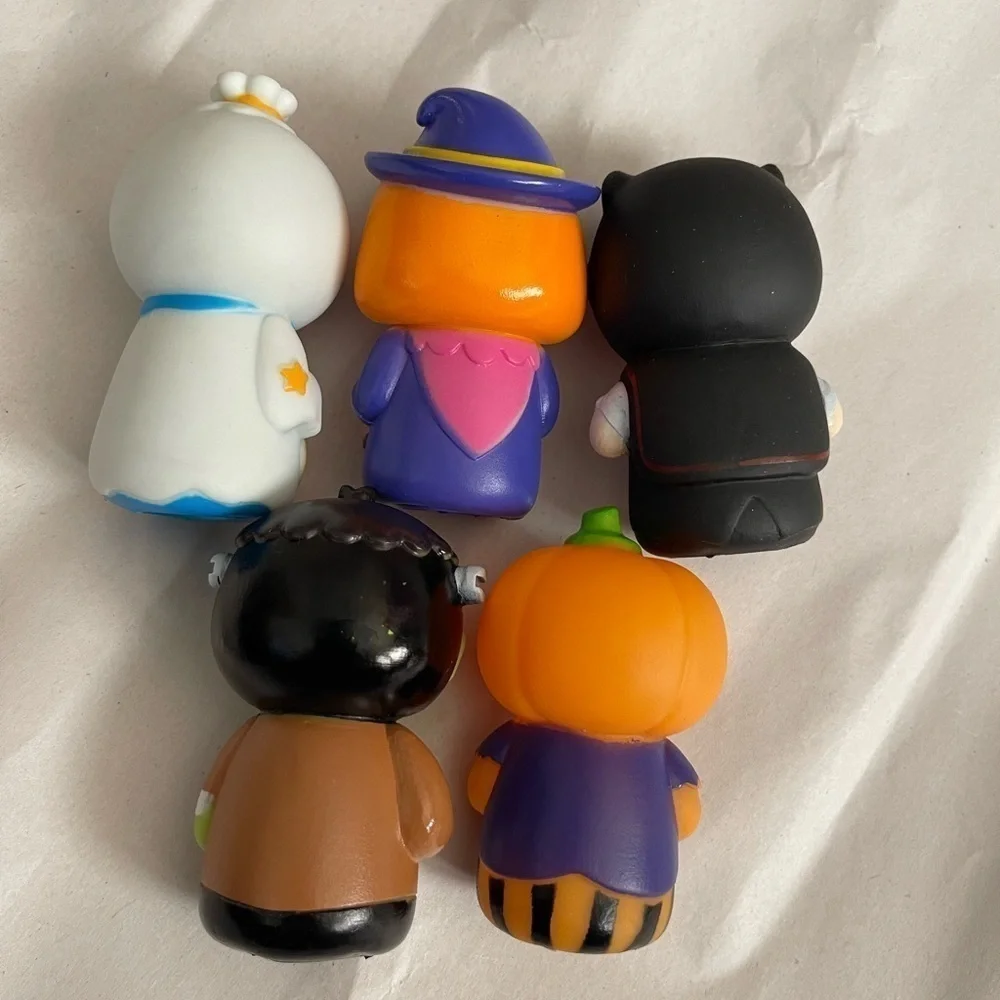 Halloween Characters 🧙‍♀️ 👻 🎃 🧛‍♂️ & Frankenstein Finger Puppets (5)